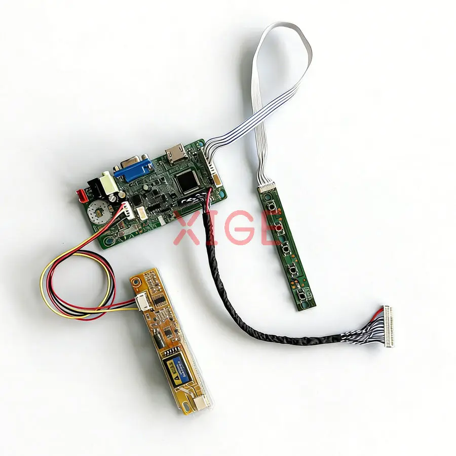 

Плата контроллера привода дисплея подходит для LQ150F1LH22 N150P2 N150P3 CLAA150PB0 30-контактный LVDS 1400x1050 VGA + HDMI 1-CCFL 1400*1050 комплект DIY