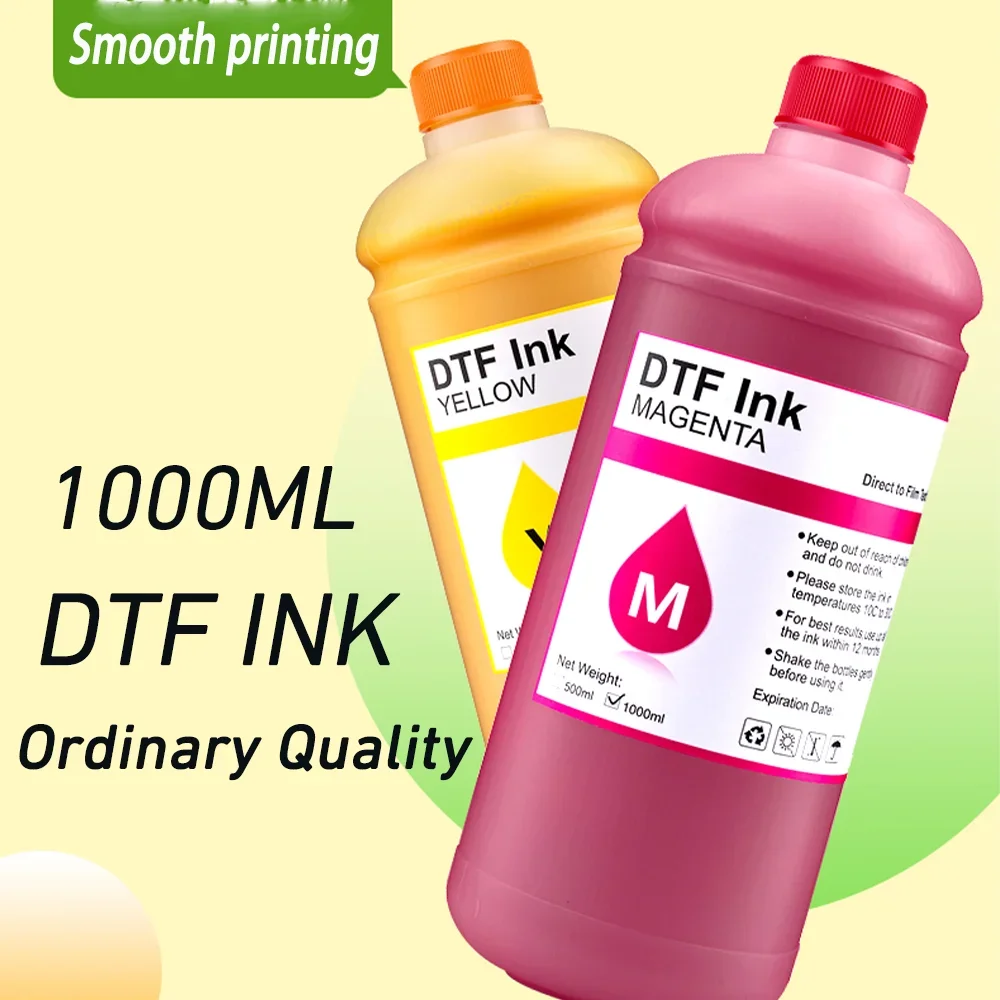 1000ML/Bottle DTF Ink Ordinary Quality PET Film Transfer Ink For Epson 1430 L800 L1800 1390 I3200 PET Film Printing And Transfer