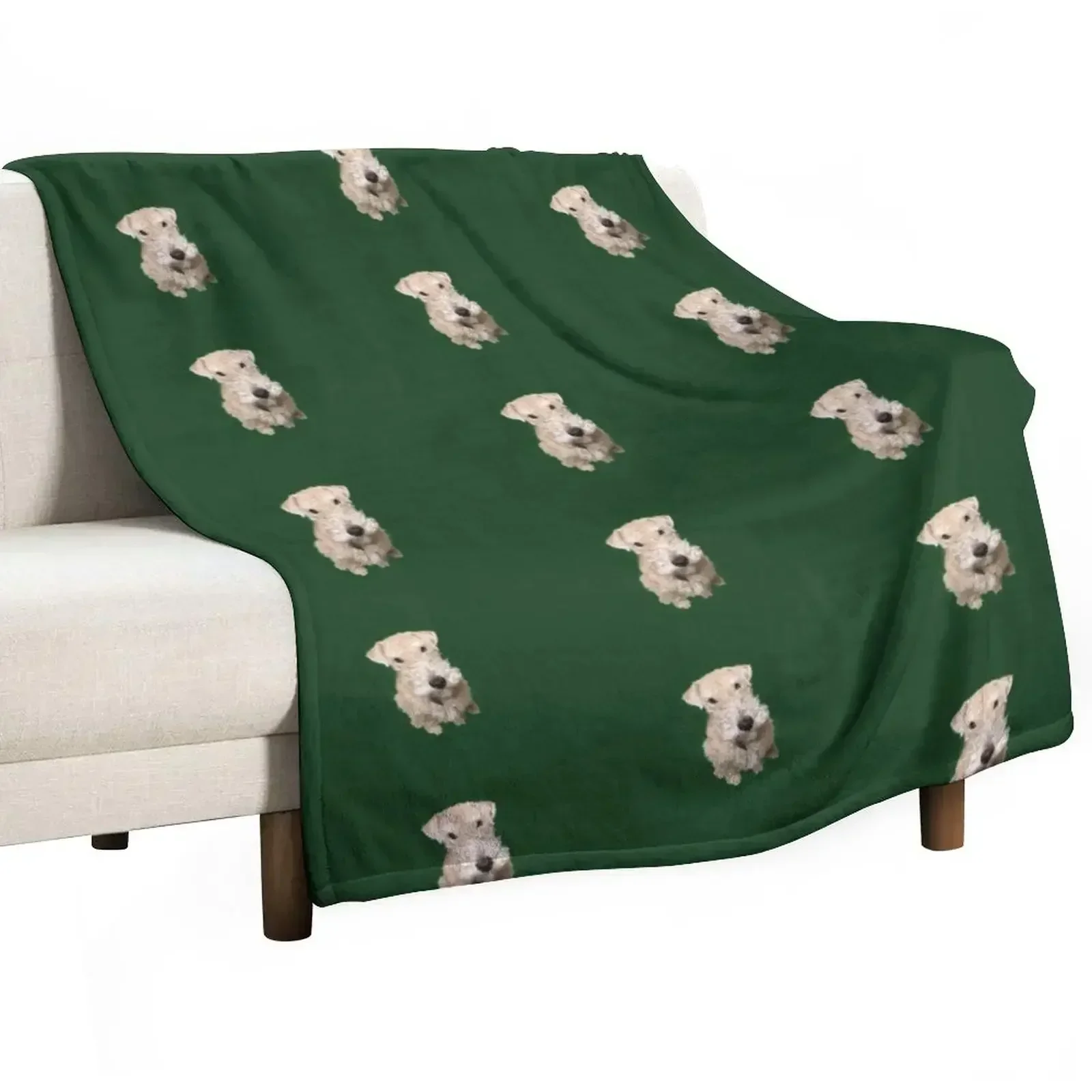 

Peekay the Lakeland Terrier Throw Blanket Cozy Napping Blanket Gift for Mom Dad