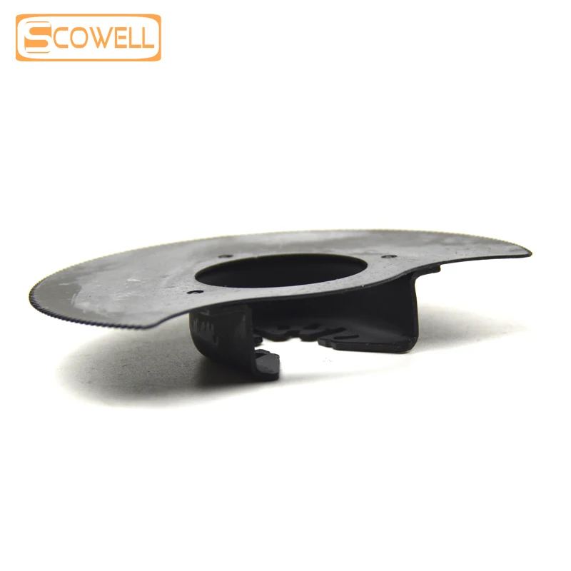 SCOWELL-Oscilante Multi Ferramenta Saw Blade, Half Circle Segmento Mergulhar, Mudança Rápida, a maioria da Máquina Marca, DIY Ferramentas Peças, 88 milímetros