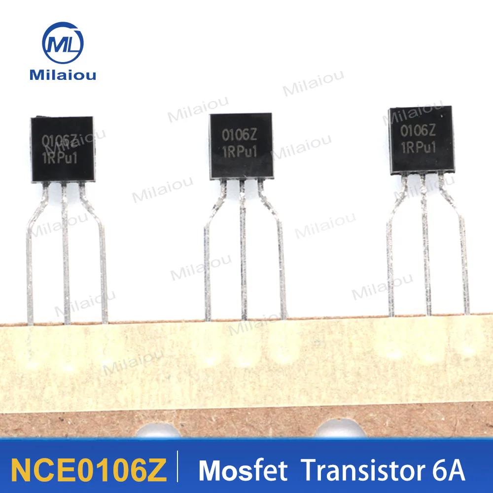 N-Channel Power Transistor NCE0106Z TO-92 6A 100V Brand New