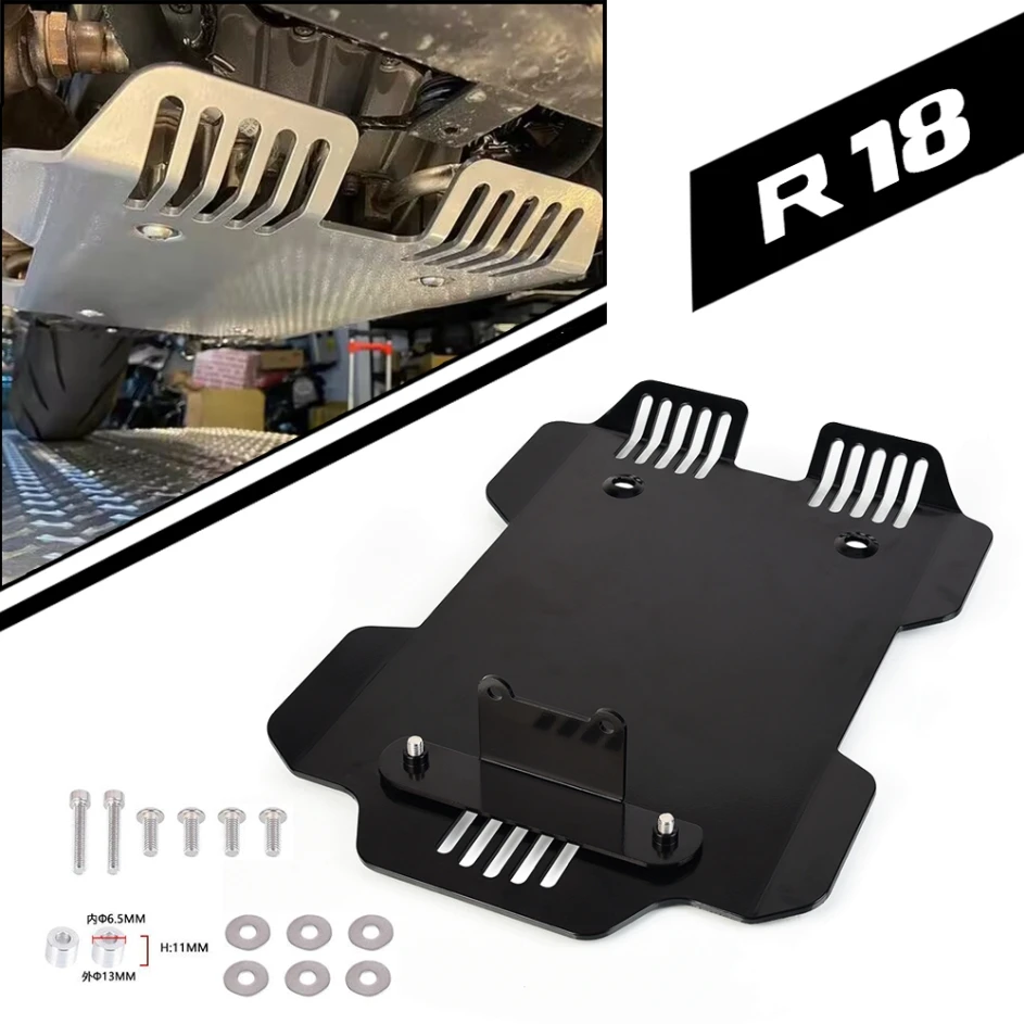 FOR BMW R18 100 Years R18B R 18 B/Classic 2020 2021 2022 2023 Chassis Skid Plate Engine Protection Plates Guard Cover Motorcycle