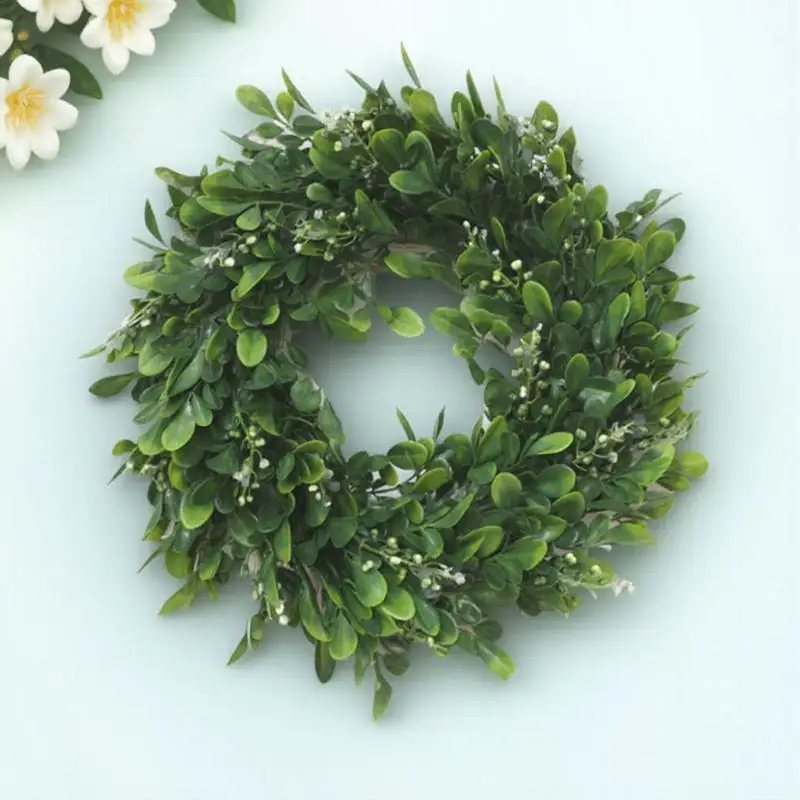 

Wall Garland Door Wreath 33cm Premium Material Holiday Christmas Xmas Party Decoration Door Garland
