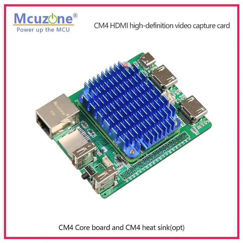 بطاقة التقاط الفيديو عالية الوضوح Raspberry Pi CM4 HDMI، HDMI IN، HDMI OUT 4G LTE