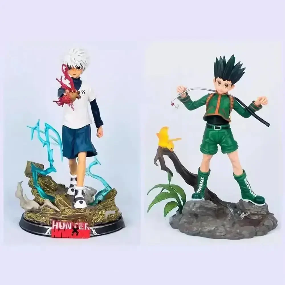 

In Stock New Hot Sale Hunter Figure - Gon Freecss Alluka Zoldyck Chrollo Lucilfer Kurapika Collectible Action Figurine Gift