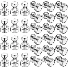 1-50Pcs Metal Magnetic Pins Portable Magnetic Thumbtacks for Whiteboard Cone Strong Magnets Fridge Pushpin Home Storage Tools