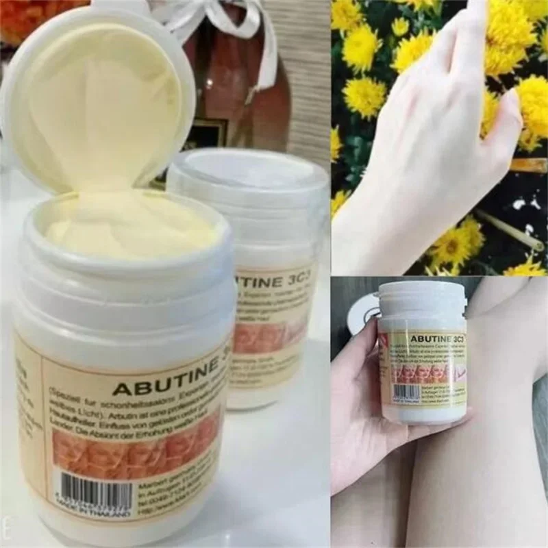 Abutine 3c3 Vücut Cilt Kremi Aydınlatıcı Melanin Azaltır Nemlendirir Aydınlatır Pürüzsüzleştirir ve Cildi Beyaz ve Hassas Hale Getirir
