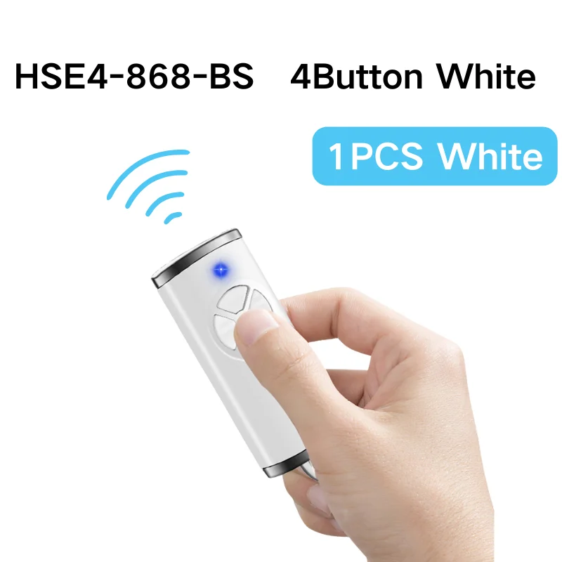 Clone HSE4-868-BS 868MHz Handheld Transmitter Compatible Hormann Bisecur command HSE2 HS1 HS4 868 BS Garege Remote Control