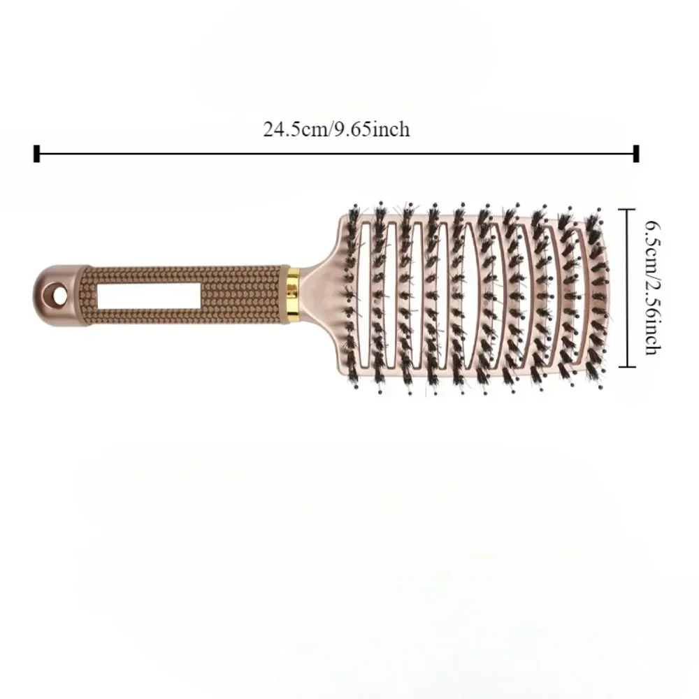 Wet Curly Hair Comb Detangling Hair Brush Women Scalp Massage Comb Bristle Fluffy Salon Hairdressing Combs Barber Styling Tools