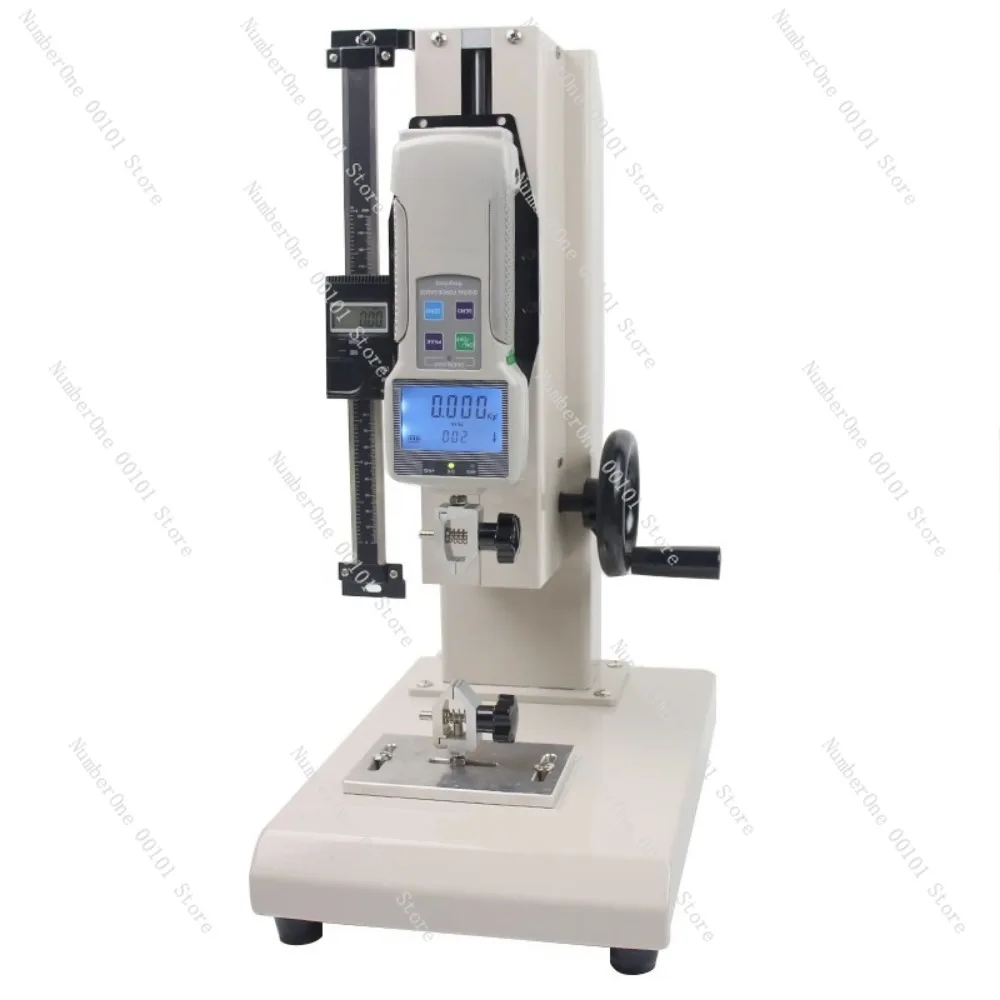 Tensile compression testing machine test bench digital display push-pull gauge bracket screw dynamometer base tester 1000N