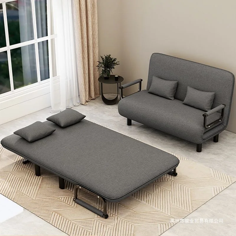 

Folding sofa bed integrated dual-purpose lunch break bed single small apartment office double household balcony multi-function b