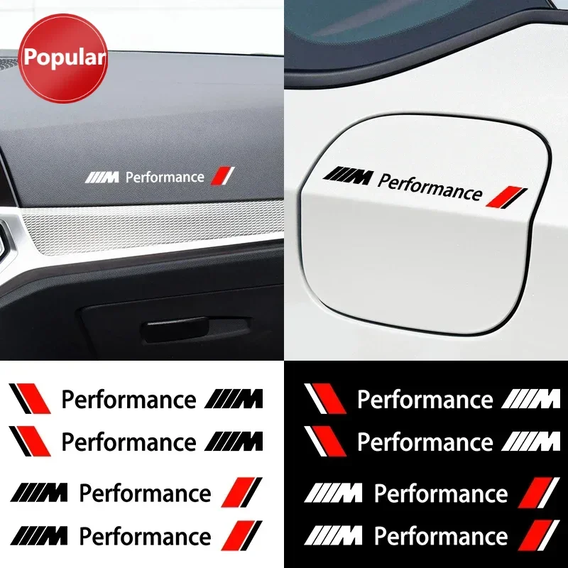 4 шт. виниловые аксессуары для стайлинга автомобилей, наклейки на дверные ручки автомобиля, наклейки для BMW M E34 E36 E60 E90 E46 F10 F20 F30 X5 X6