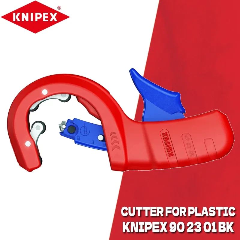 KNIPEX DP50 90 23 01 BK Pipe Cutter for Plastic Drain Pipes Knipex Hand Tools