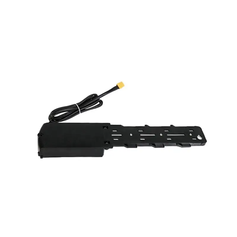 AEF2-Para piezas de repuesto de bicicleta eléctrica OUXI V8 - Soporte de montaje de base de batería con riel de 4 pines y conector XT60