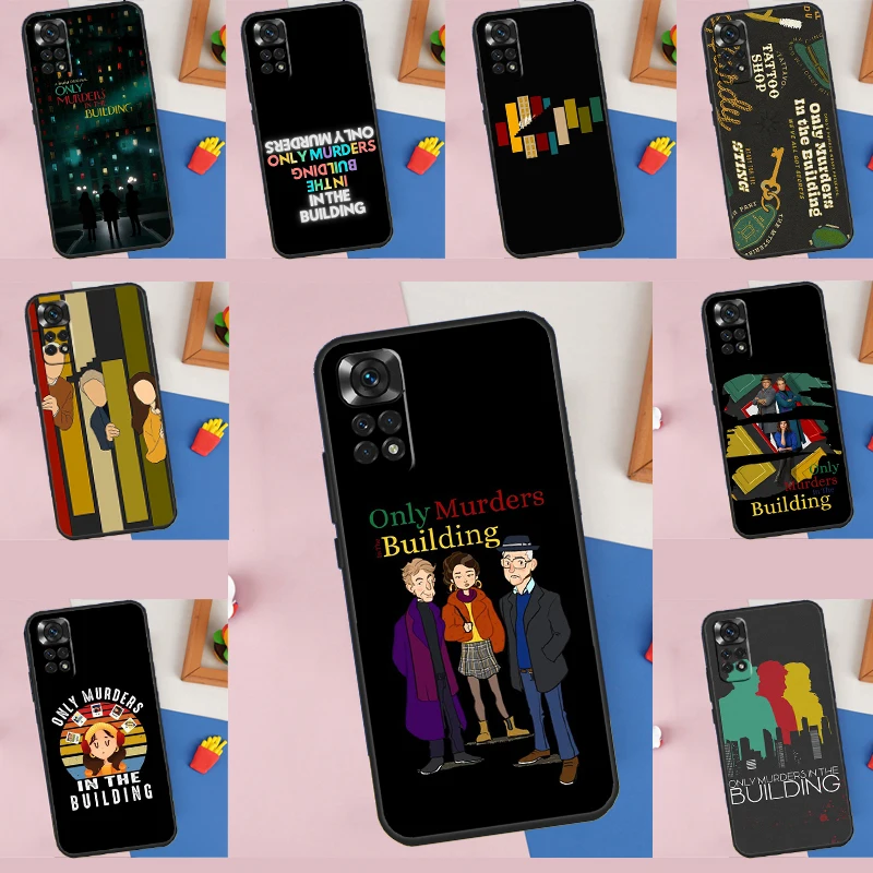 Only Murders In The Building Case For Xiaomi Redmi Note 11 Pro 12 8 9 10 Pro 11S 10S 9S 8T 12C 9C 9T 10A 10C Phone Cover