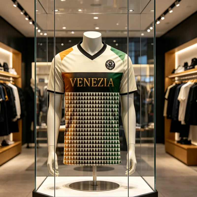 New 3D VENEZIA Football JERSEY Comfortable Fashionable Popular Football Quick-dry T-shirt Family Matching Top