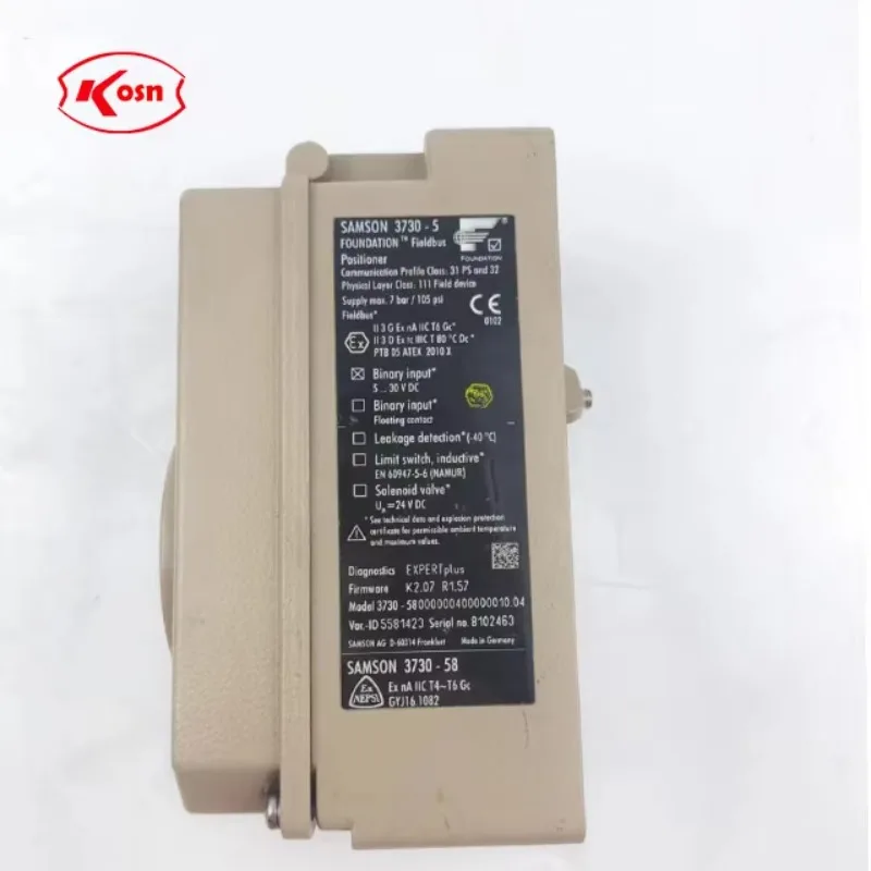 

Promotional Top Quality 3730-3100000 Pneumatic Smart Positioner Valve Positioner