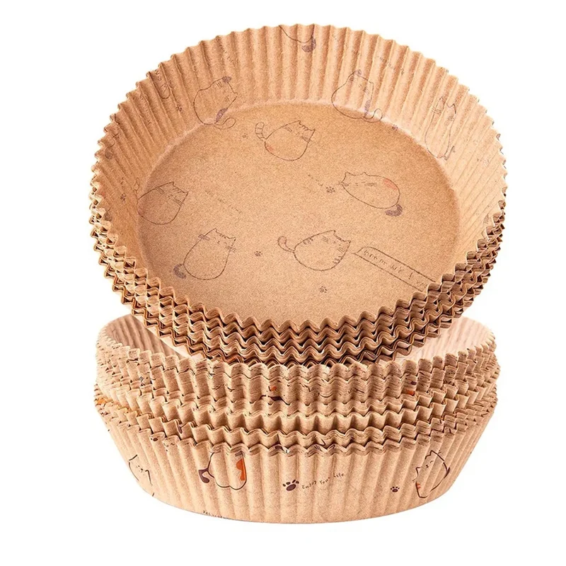 

100 шт. подкладки для фритюрницы, одноразовая бумажная подкладка для фритюрницы, бумага для пищевых продуктов, бумага для фритюрницы, бумага для выпечки