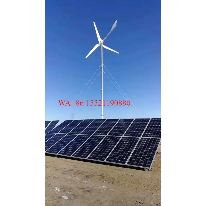 WMWMNU for Free Energy CE MPPT Home Use High Efficiency 3KW 5KW 10KW 24v 38v 220v 380v Wind Turbine Complete Kit Wind Power