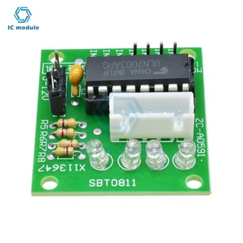 5PCS/Lot ULN2003 Driver Controller Board Stepping Module Controller Electric Motor Control Module for 4 Phrase Stepper Motor