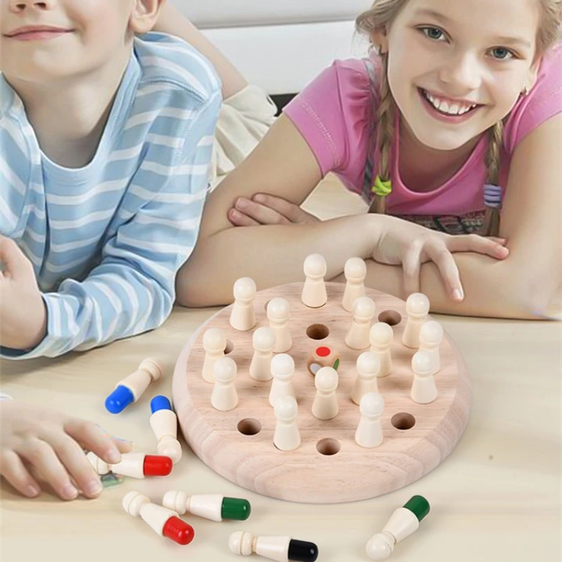 Color Memory Chess Children's Concentration Training Kindergarten Toys Educational Intelligence Baby Parent-Child Interactive