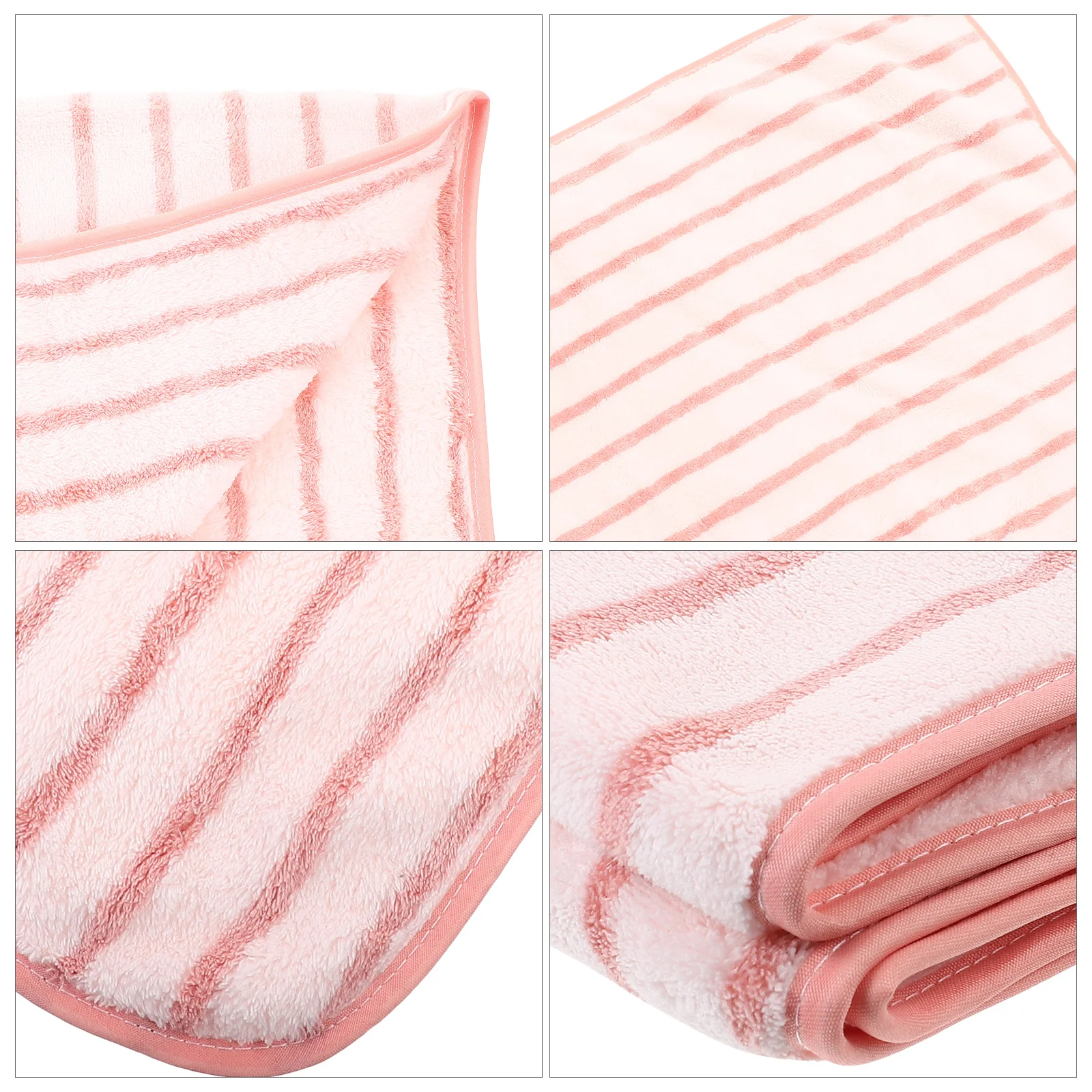 3 قطعة مجموعة مناشف الصوف المرجاني مناشف حمام ناعمة ماصة للمنزل فندق سبا الصالة الرياضية السفر أساسيات الحمام الكبيرة #2