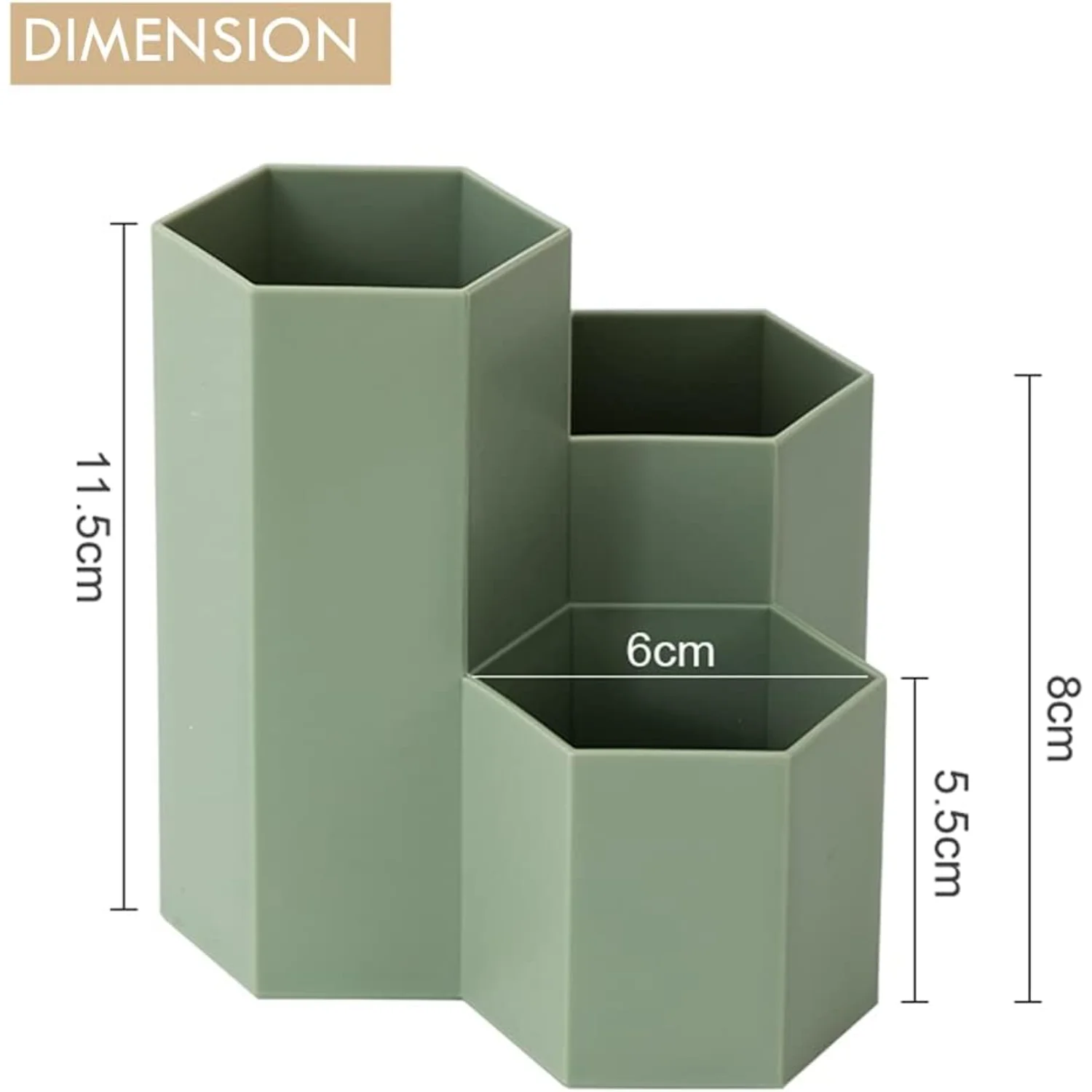 

Pens Cup Green Pencil Holder for Desk Pen Holder Pencil Organizer Pen Cup for Desk Desk Accessories for Office Supplies/Classroo