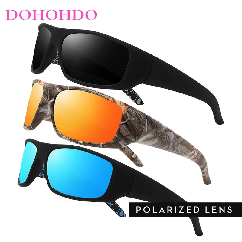 

Outdoor Hiking Polarized Anti-Glare Sunglasses Men Women Popular Designer Sports Driving Cycling Night Vision Goggles Очки UV400