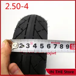 Motorcycle Accessory 2.50-4 Inner  Outer Tire 2.80/  Tube Tyre  for Electric Gas Scooter Wheelchair Wheel