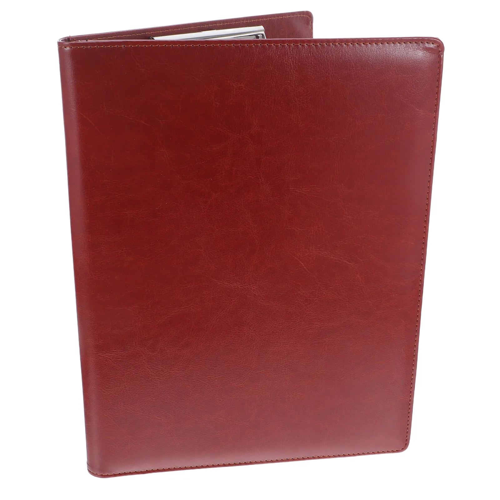 

Business Padfolio Folder Multi Pocket A4 PU Clipboard Document Holder Padfolio Folder Office Organizer Office Folders