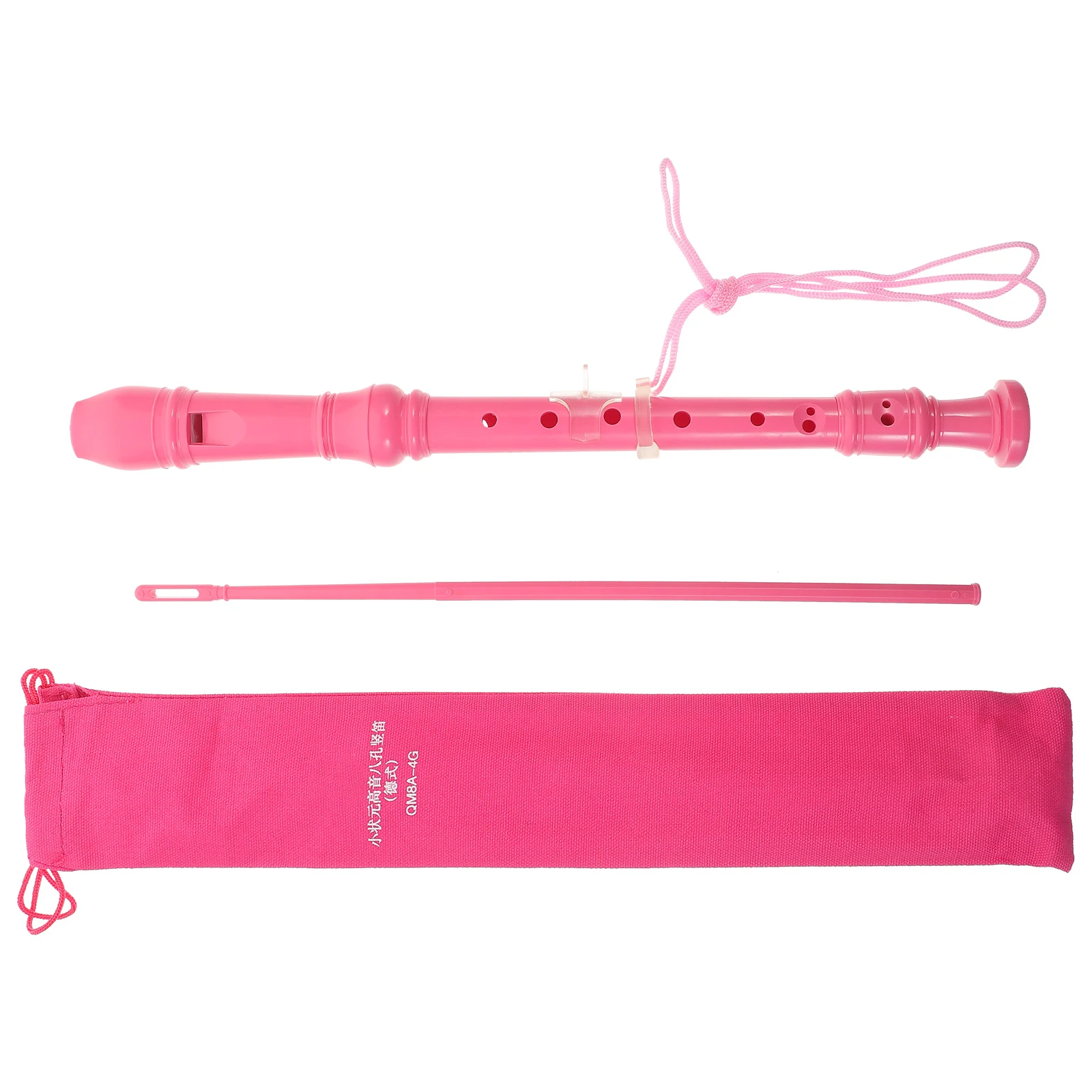 

1 Set 8-Hole Recorder Soprano Clarinet For Kids Beginner Practice Musical Instrument Portable Plastic Wind Student Kids Clarinet