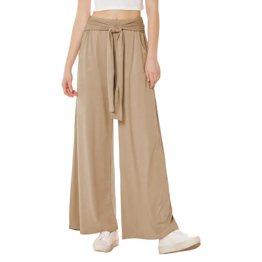 Casual Baggy Cropped Pants For Women Elastic Waist Wide Leg Trouser Streetwear Business Baggy Sweatpants Summer Short Pants