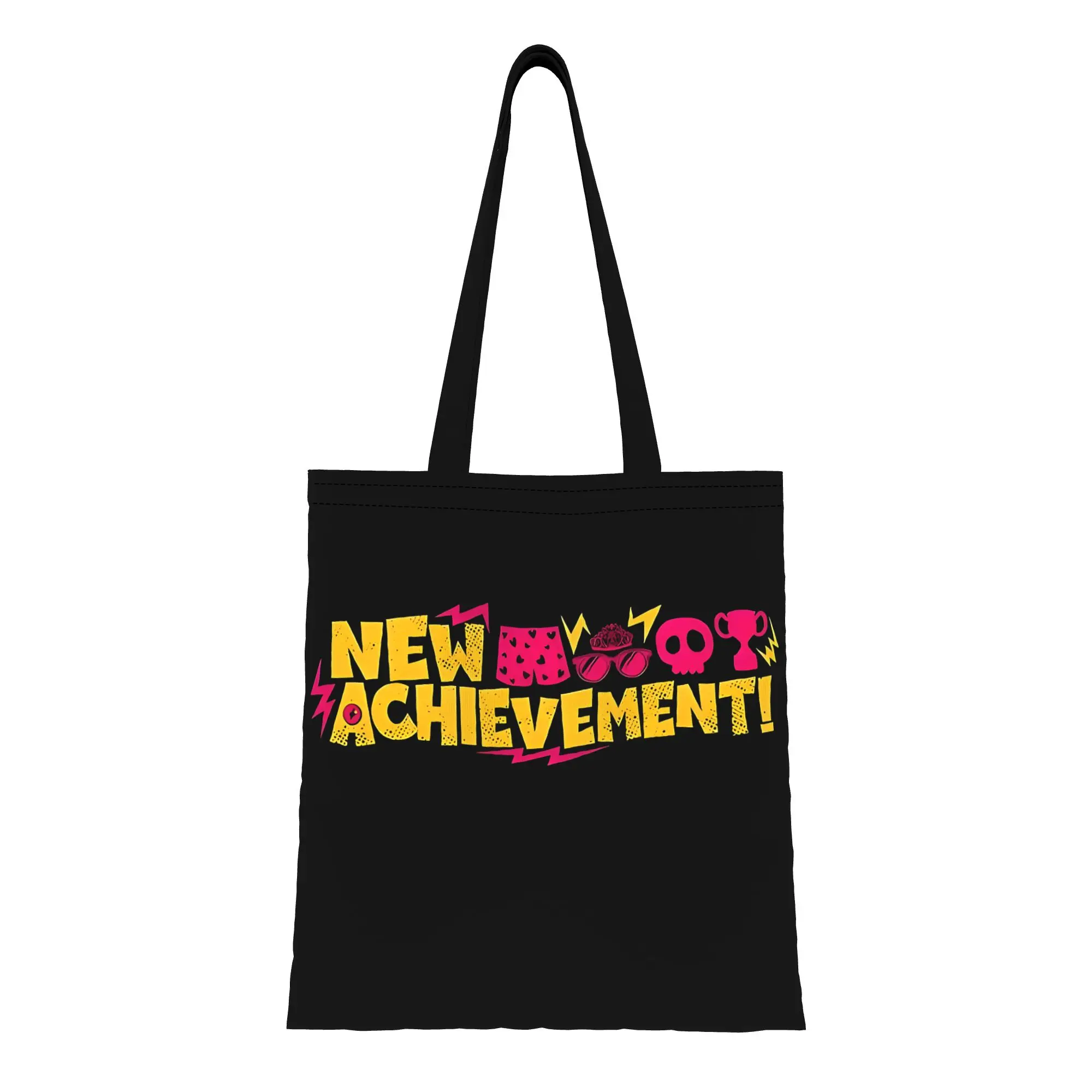 New Achievement Donut And Mongo Dungeon Crawler Carl canvas tote bag,  urban style for daily shopping and casual outings