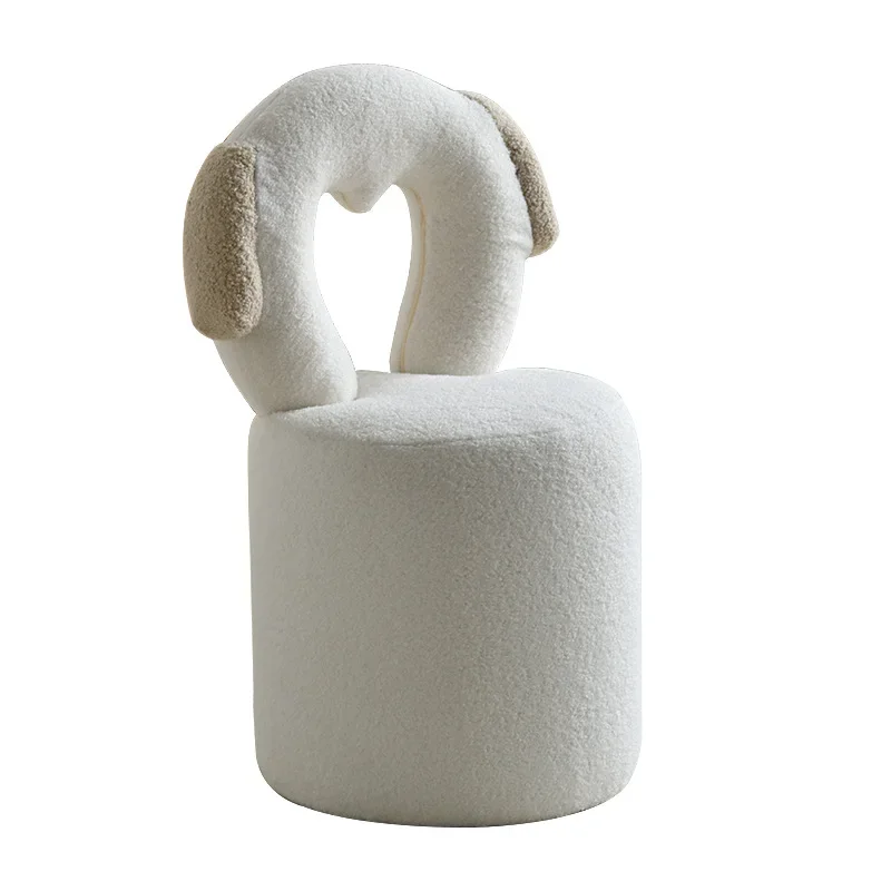 

Premium sense Wangcai dressing stool, girls' bedroom dressing table chair, simple manicure, cream style