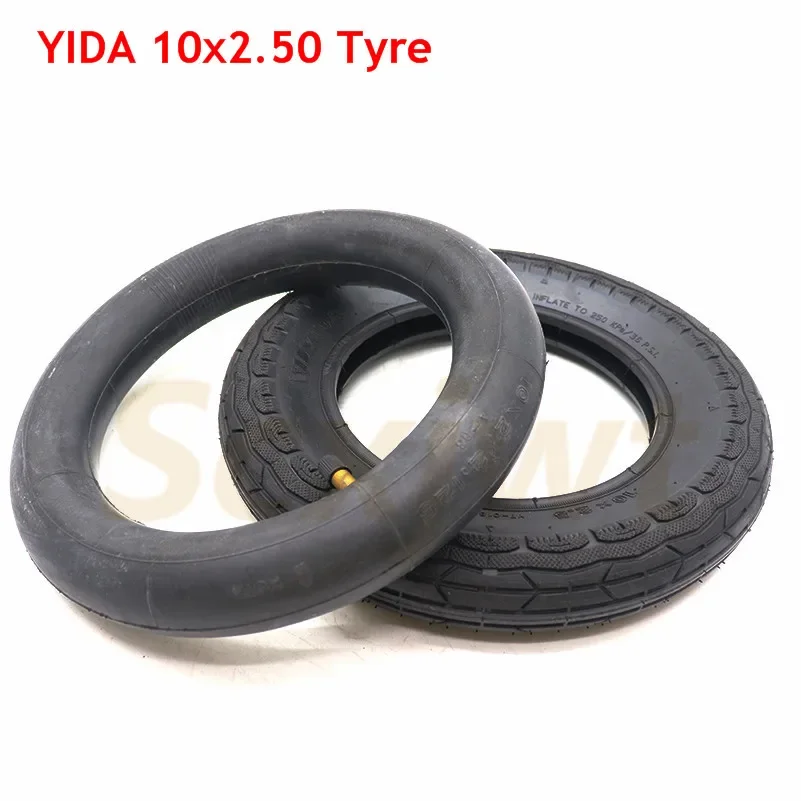 10 Inch 10*2.50 Pneumatic Wheel Tire 10x2.50 Inner Outer Tyre for Electric Scooter Balance Car Accessorie