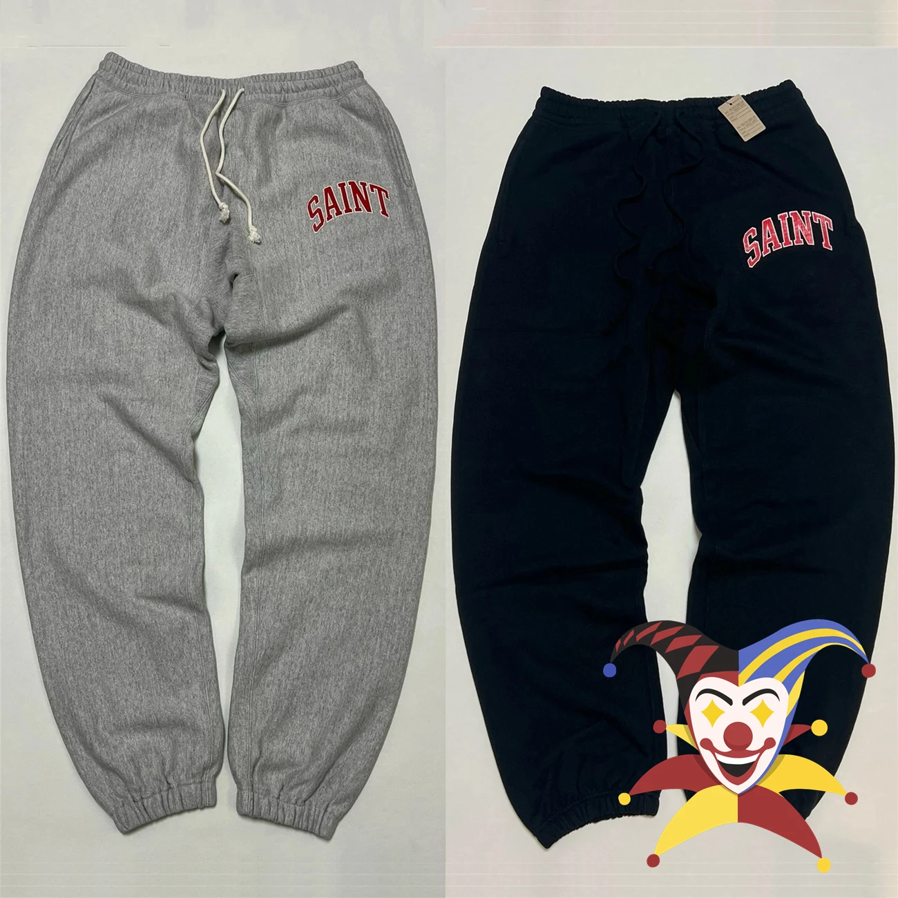 

SAINT ARCH SAINT Sweatpants Men Women 1:1 Best Quality Jogger Drawstring Casual Pants Oversize Trousers