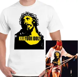 Kill Your Idols T-Shirt As Worn By Axl Rose Mens