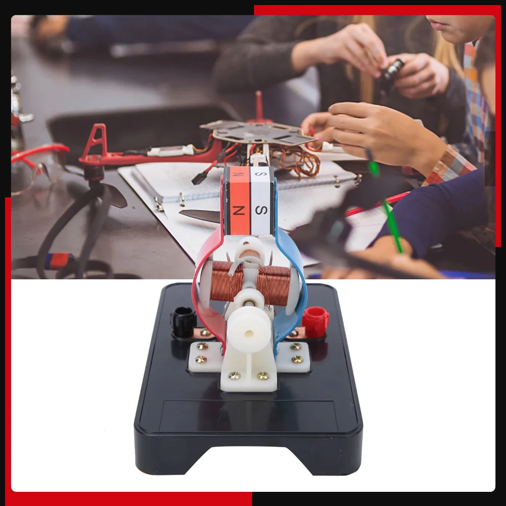 Electromotor Model Miniature Electromotor Model Generator Motor Equipment Student Physical Educational Experiment Motor Model