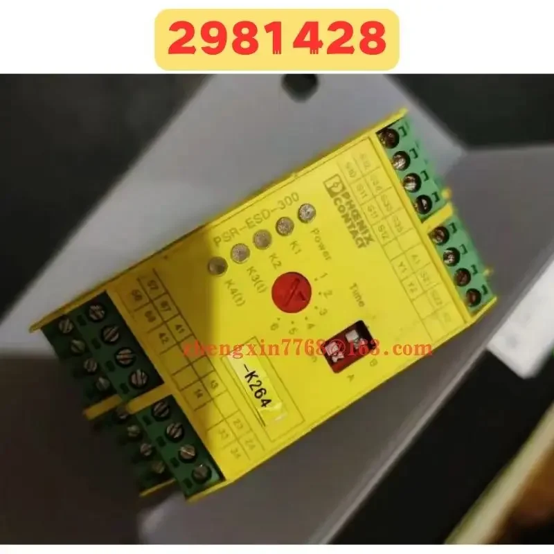 

Used Relay 2981428 PSR-SCP-24DC/ESD/5X1/1X2/300 Normal Function Tested OK