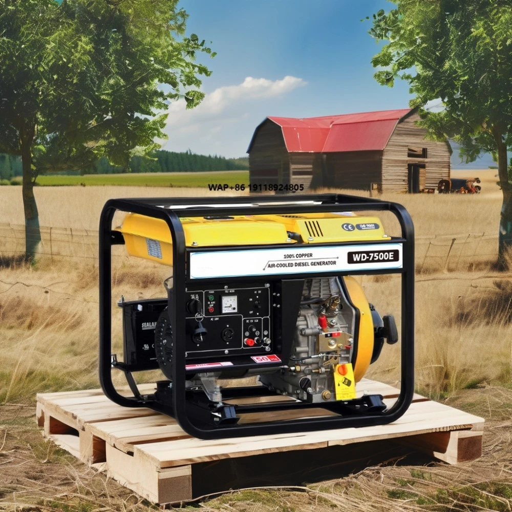 7.5kVA Silent Type  Generator for Home Use High Efficiency 50/60Hz Frequency