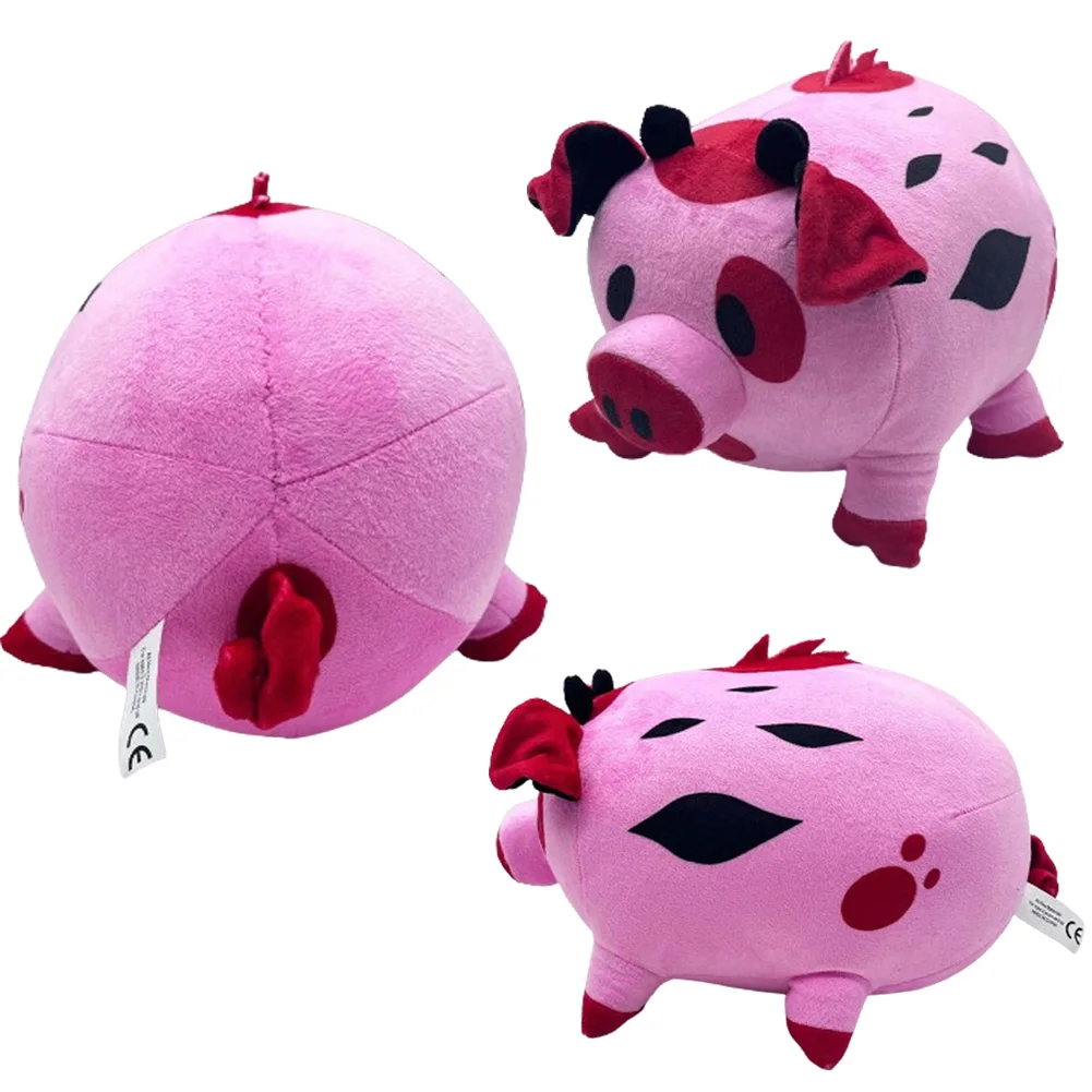 Cartoon Helluva Cosplay Boss Cosplay pluszowe wypełnione bawełniane Body sukienka Cosplay Plushie rekwizyty świąteczny prezent Fantasia poduszka maskotka