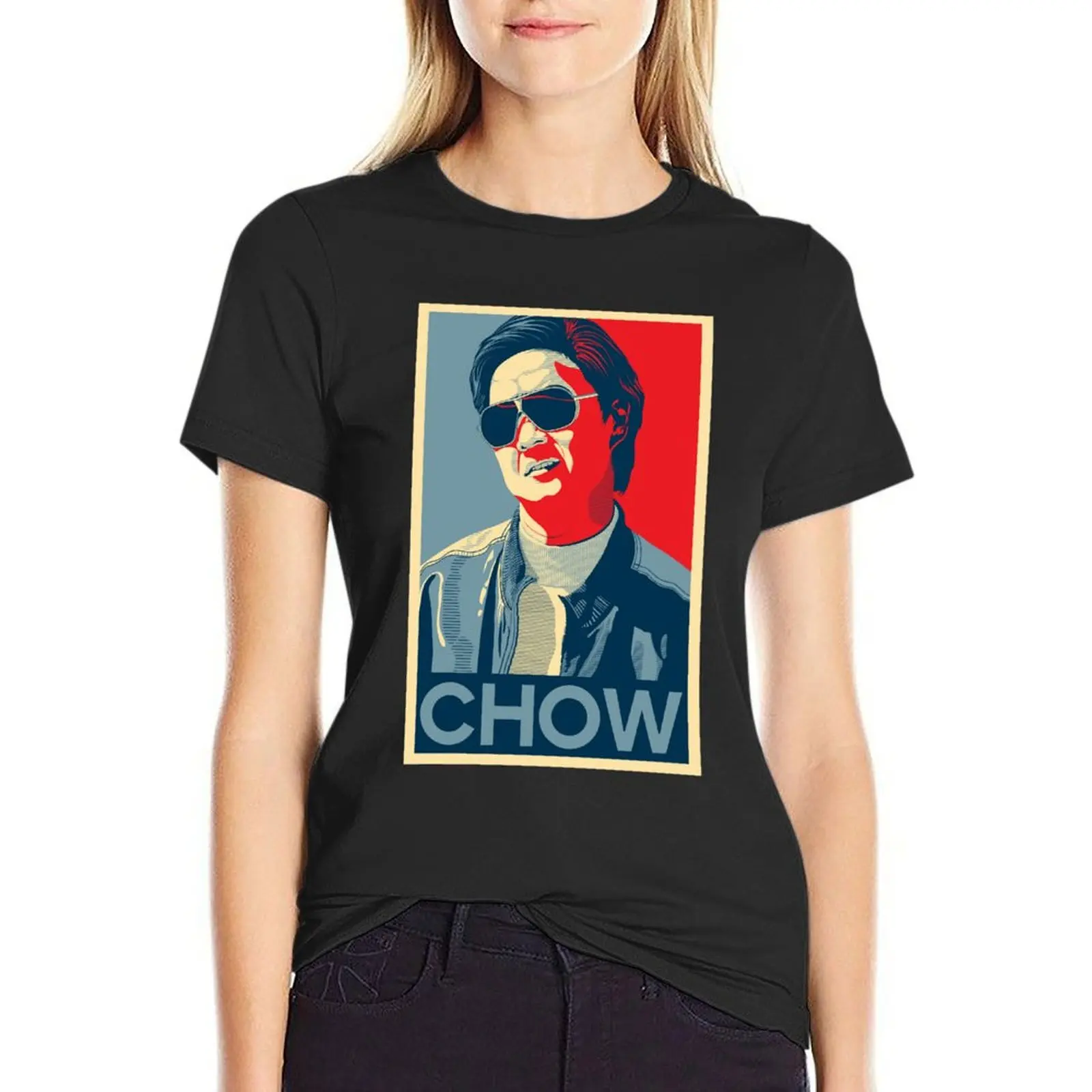 The Hangover Mr. Chow T-Shirt oversized heavyweights funny tshirts for Women