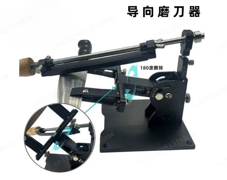 Professional Aluminium Fixed Angle Sharpening Frame Grinder Sharpening Tool 360° Flip High Precise Knife Sharpener