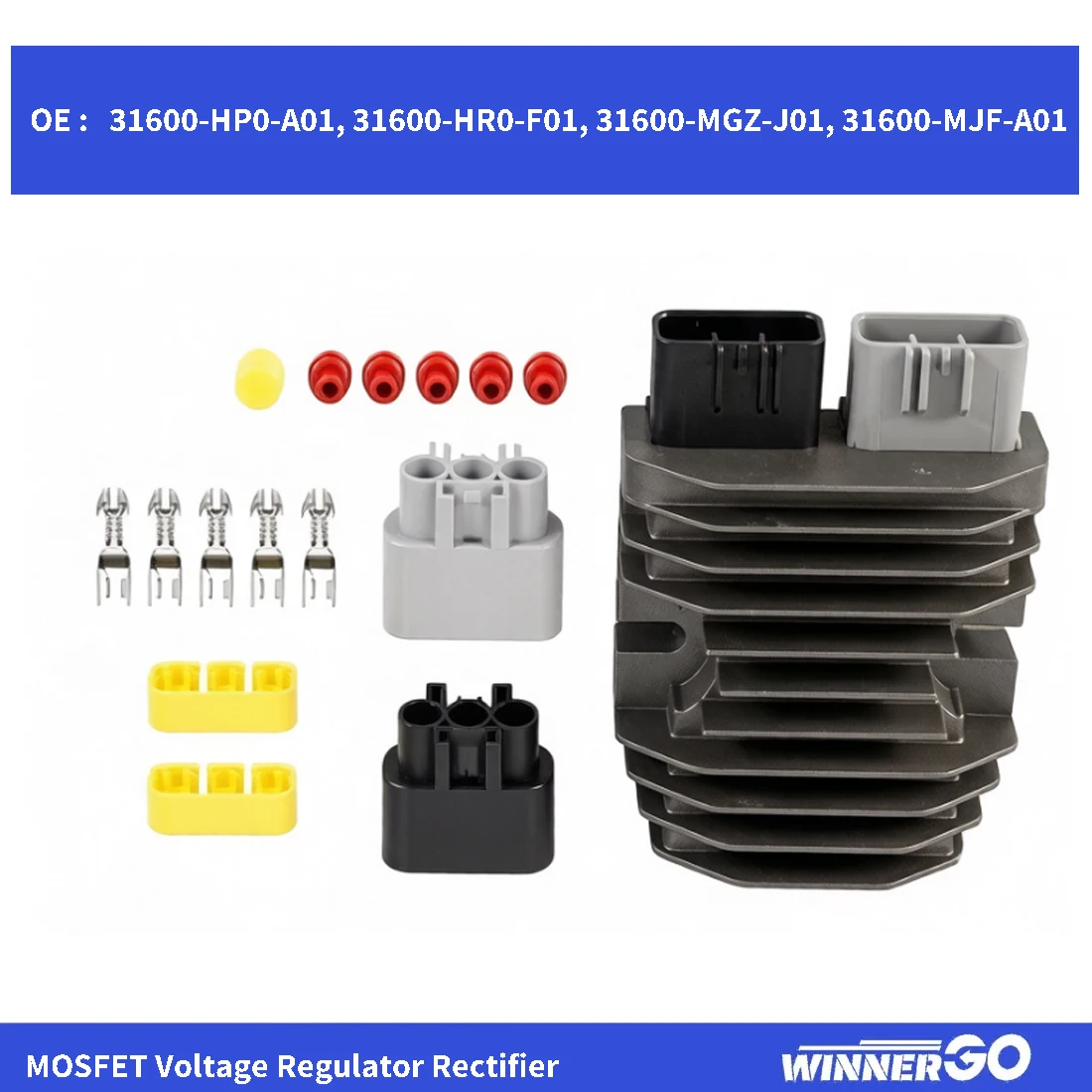 MOSFET Voltage Regulator Rectifier for Honda CBR500R CB500F CB500X CBR600RA CBR600RR CBR650F CB1100 CMX500 Rebel CTX700 2013-17