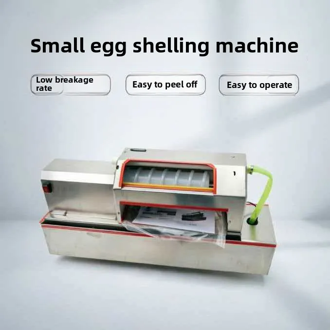 Commercial Automatic Electric Egg Sheller Peeling Machine For Boiled Chicken Duck Preserved Eggs
