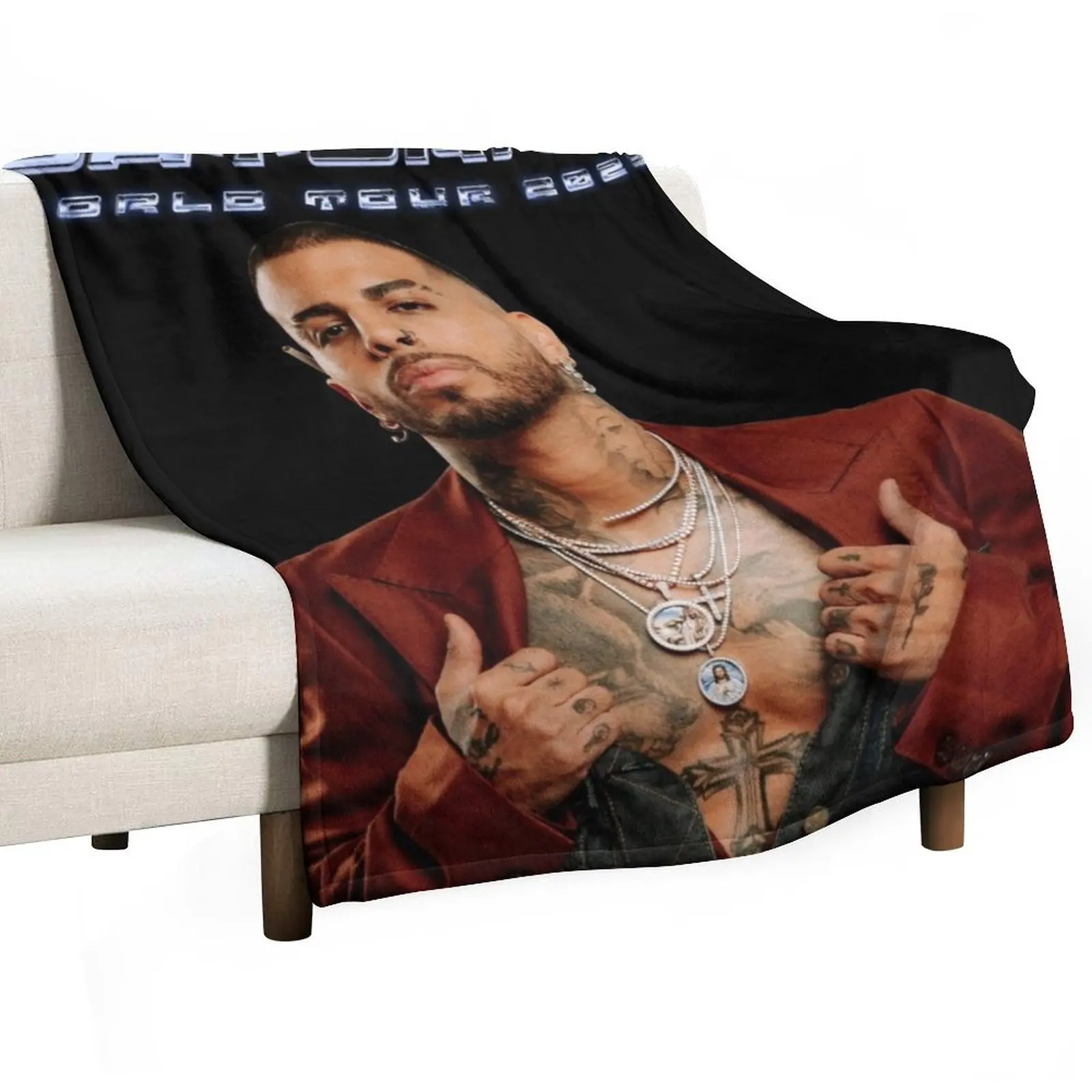 Alejandro Saturno World Tour 2023 Throw Blanket decorative Blankets For Sofas Blankets