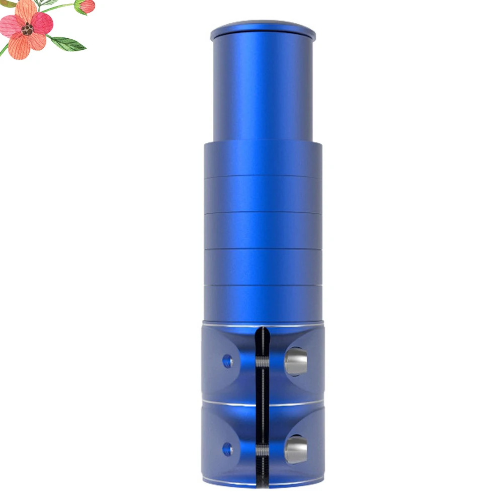

Bicycle Stem Extender Handlebar Raiser Metal Alloy Durable Safe Adjustable Freely Screw Fixation Outdoor Adventure Bike