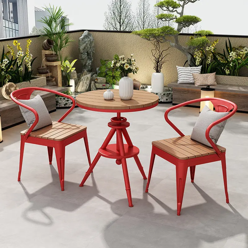 Metal Designer Garden Furniture Sets Aesthetic Trendy Garden Furniture Sets Creative Designer Tuinmeubelsets Salon Furniture
