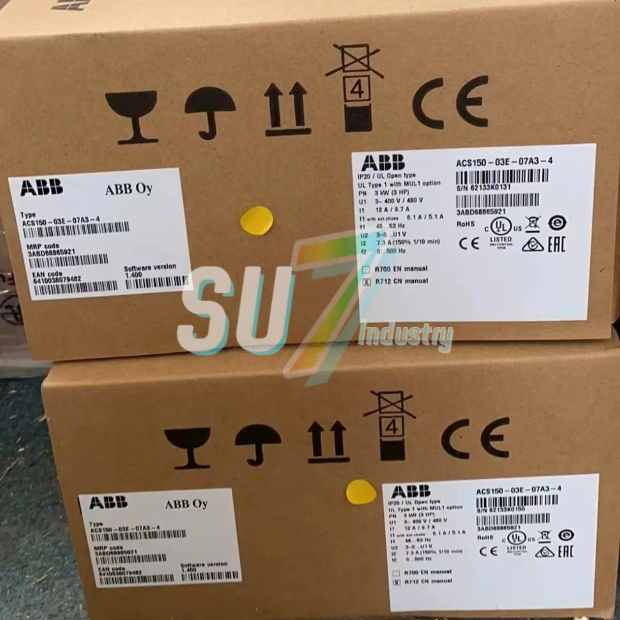 

Новый в наличии ACS150-03E-07A3-4 ACS150-03E-08A8-4 Преобразователь частоты