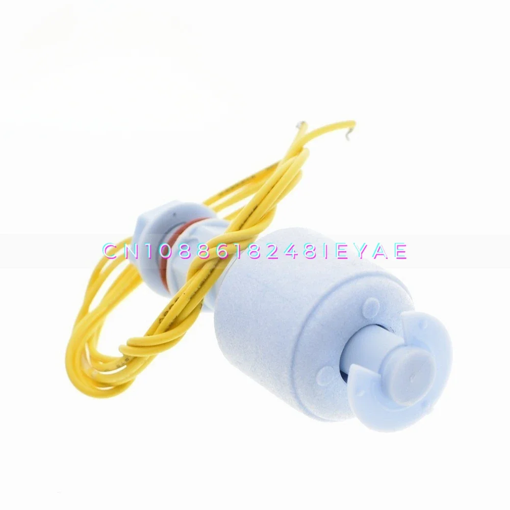 Interruptor de nivel de líquido con interruptor de flotador pequeño de plástico PP, nivel de agua, Sensor de nivel de líquido, ácido anticorrosión